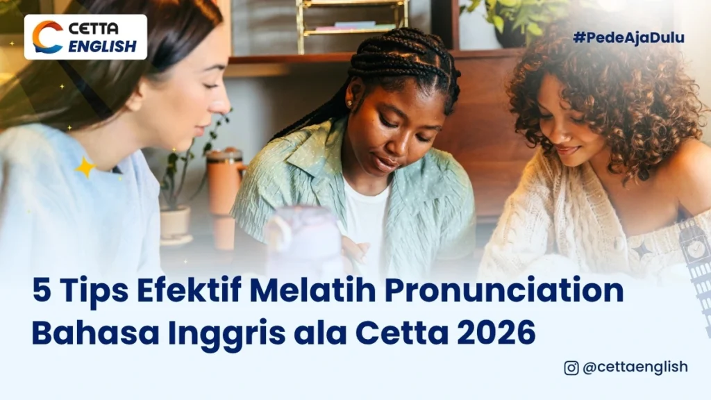ilustrasi kelompok yang membagikan tips efektif melatih pronounciation