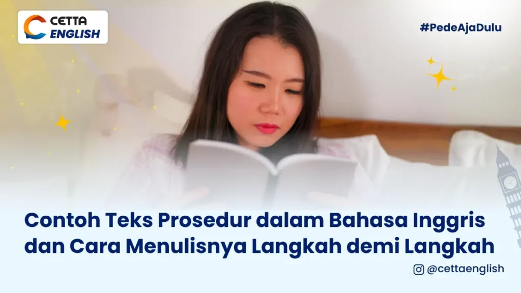 seorang perempuan sedang membaca buku