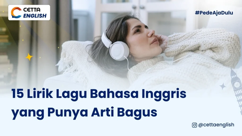 ilustrasi orang yang menghayati lirik lagu bahasa Inggris yang punya arti bagus|lagu-bahasa-inggris-bagus|ilstrasi orang yang tengah melakukan beberapa kegiatan kata kerja dalam bahasa inggris|ilustrasi murid dan gurunya|ilustrasi pasangan yang mengucapkan gombalan dalam bahasa inggris|i;ustrasi orang yang bekerja di bumn|ilustrasi perempuan yang belajar daftar huruf bahasa Jepang|ilustrasi seoran anak yang belajar kalimat sebab akibat dalam bahasa Inggris