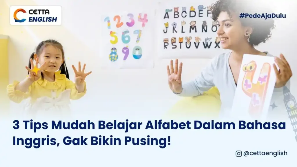ilustrasi guru yang mengajarkan tips mudah belajar alfabet|3 Tips Mudah Belajar Alfabet Dalam Bahasa Inggris
