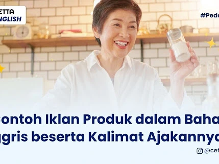 ilustrasi iklan produk dalam bahasa Inggris|layar laptop menampilkan gambar bertulisan advertising