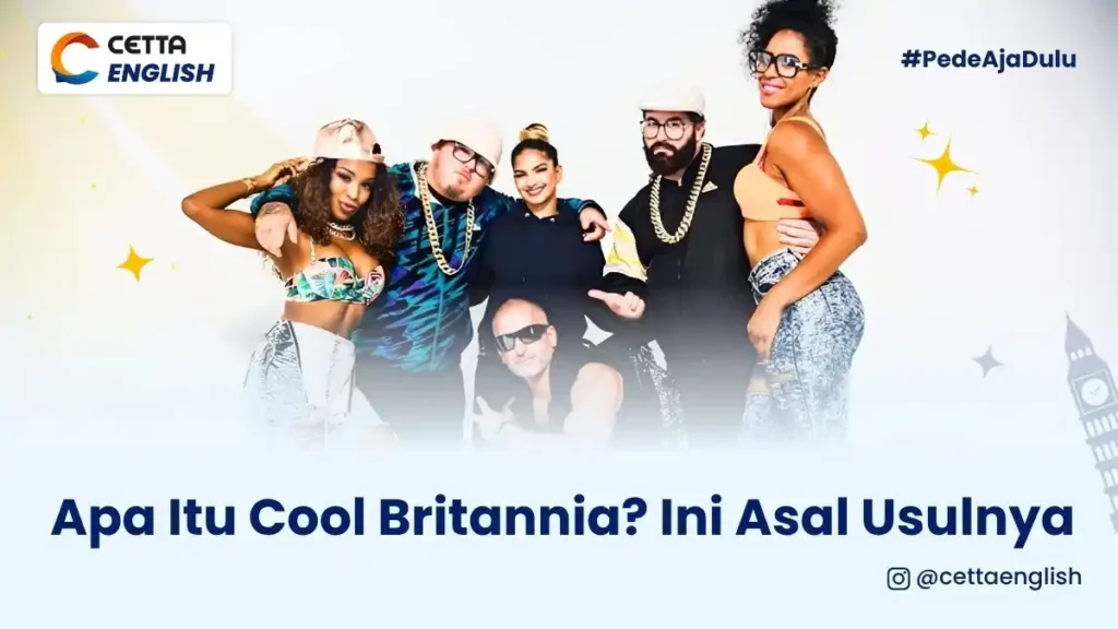 ilustrasi konsep foto cool britannia