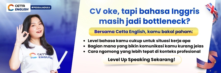 CTA banner kursus speaking untuk karir