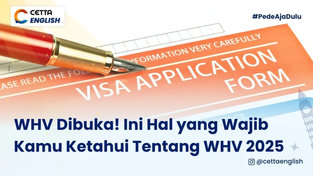 Sebelum daftar WHV wajib tahu hal-hal penting ini