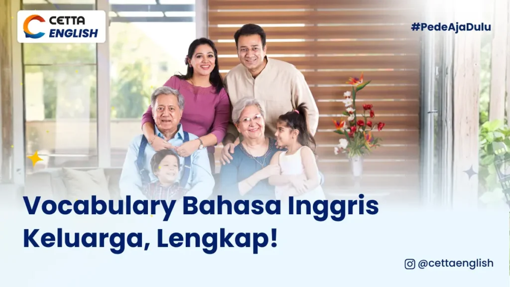 foto sebuah keluarga besar lengkap dari kakek nenek