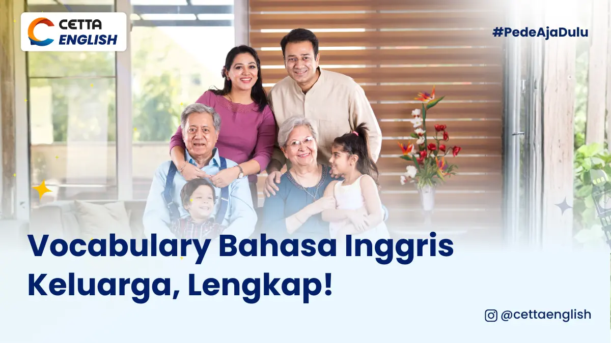 foto sebuah keluarga besar lengkap dari kakek nenek