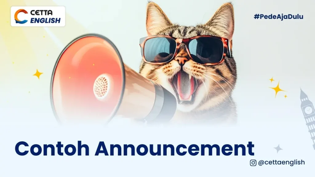 announcement