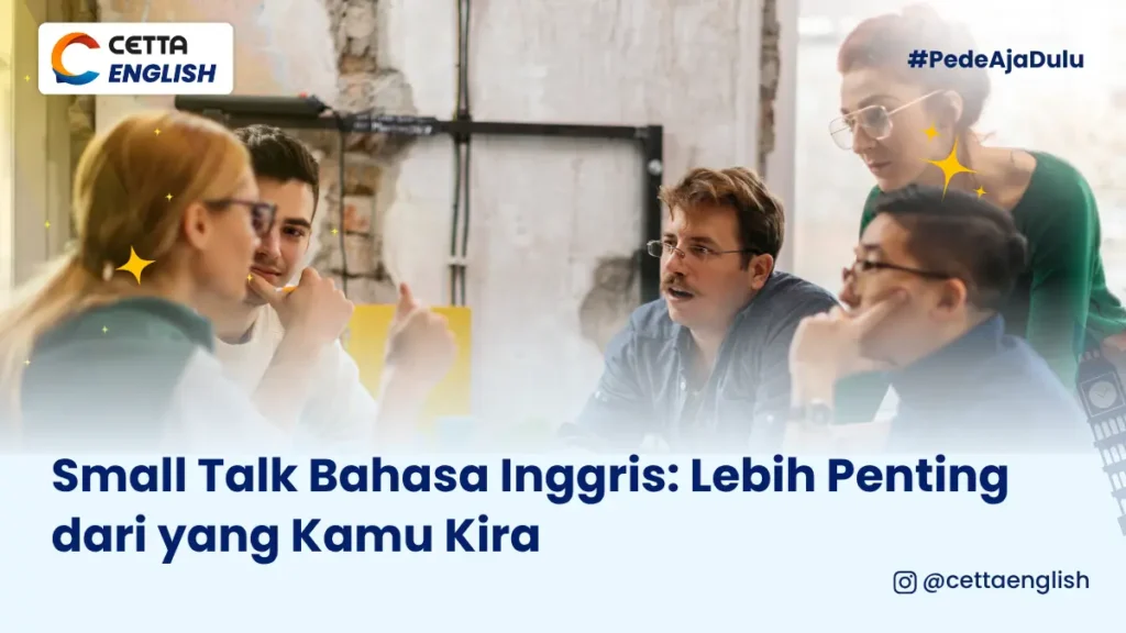 sekelompok orang sedang berbincang