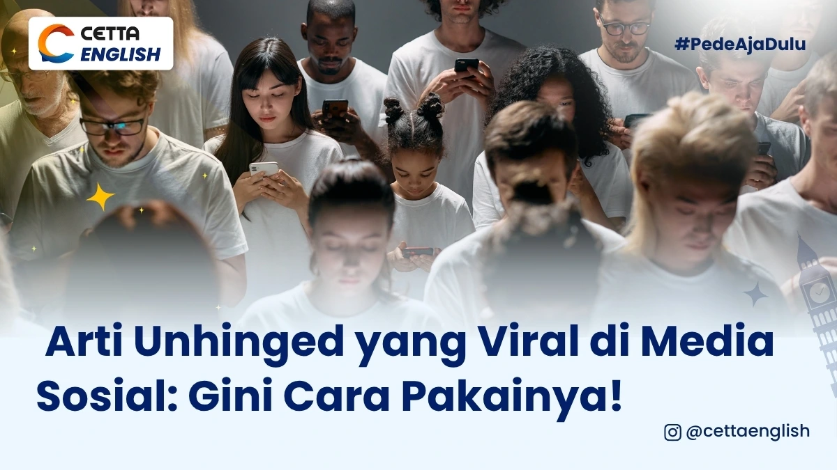 potret orang-orang yang mengetahui arti unhinged dan menulisnya di medsos