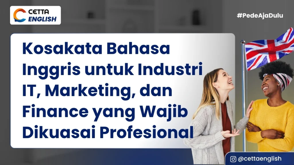 dua orang sedang bercakap cakap dengan bendera UK di tengahnya